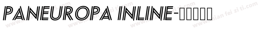 Paneuropa Inline字体转换